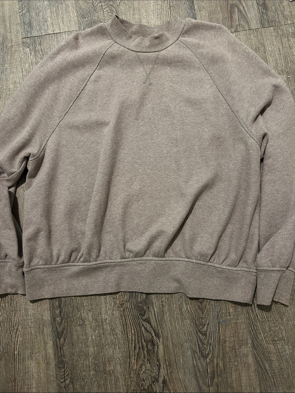 Universal Thread Taupe Mock Neck Pullover Sweater Sweatshirt